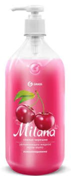 Мыло жидкое GRASS 1000мл черешня