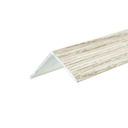 Угол внешний одноуровневый Русский профиль 0,9м 25*25 мм Дуб арктический