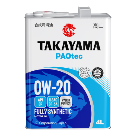 Масло моторное TAKAYAMA Zerotec 0W20 4л SP