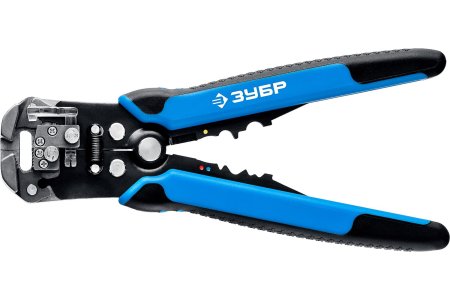 Клещи для обжима и зачистки электрокабеля 0,5-8мм2 Зубр ТТ-7