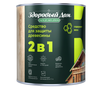 Антисептик Здоровый дом 2 в 1 декоративный орех 0,8 л