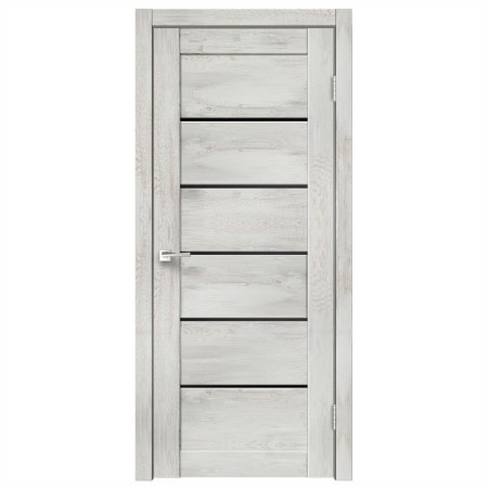 Дверь межкомнатная Линия 1 дуб трэвис серый 800х2000 мм