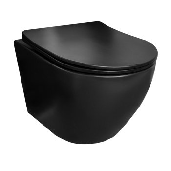 Унитаз-компакт CeramaLux RIMLESS подвесной  выпуск горизонтальный