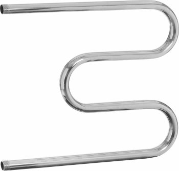 Полотенцесушитель ТЭРА 1" водяной 600х632 мм М-образный хром