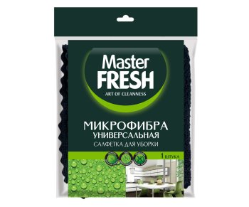 Салфетка для уборки универсальная Master Fresh 30х 30 см 1 шт.