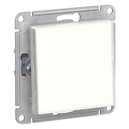 Выключатель встраиваемый Schneider Electric AtlasDesign 1 кл. белый,