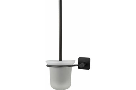 Ершик для унитаза на липучке настенный цвет белый