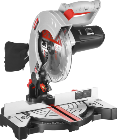 Пила торцовочная Зубр ЗПТ-210-1400 Л 1300Вт 210мм