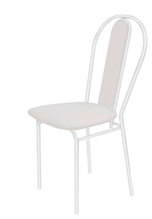 Стул СТ3-1 молочный, форма квадрат 52х42х91 см