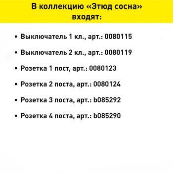 Розетка силовая одноместная накладная Schneider Electric Этюд с заземлением, цвет сосна, арт. PA16-004D