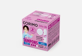 Тампоны Corimo супер 16шт