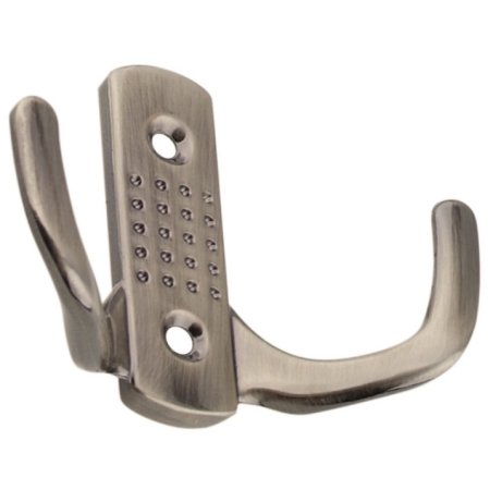 Крючок двойной Trodos перфорированный бронза