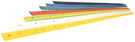 Набор термоусадочных трубок IEK 16/8мм 21шт. 0,1м мультиколор