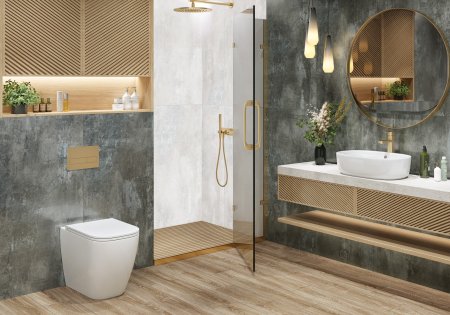 Керамогранит Centro, White 120х60х0,95 см