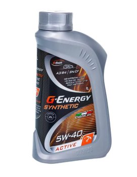 Масло моторное G-Energy Synthetic Active 5W40 1л SN/CF