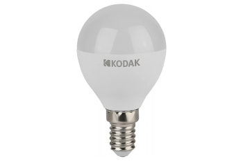 Лампа светодиодная Kodak Е14 11Вт 4000К нейтральный белый шар (G)