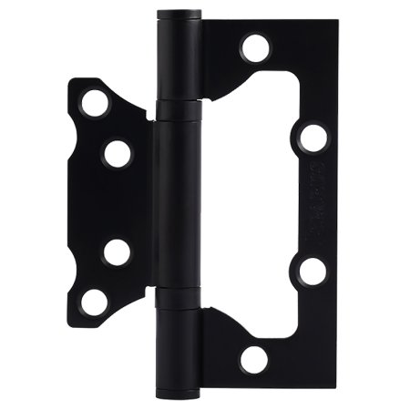 Петля дверная бабочка, цвет черный, Нора-М