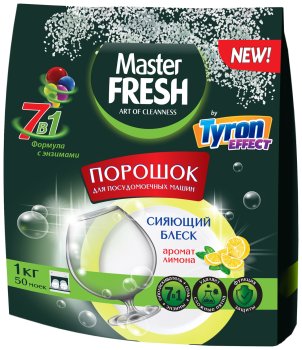 Порошок для посудомоечной машины Master Fresh Лимон 1000г