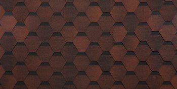 Гибкая битумная черепица Технониколь Оптима красный 3 кв.м