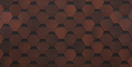 Гибкая битумная черепица Технониколь Оптима красный 3 кв.м