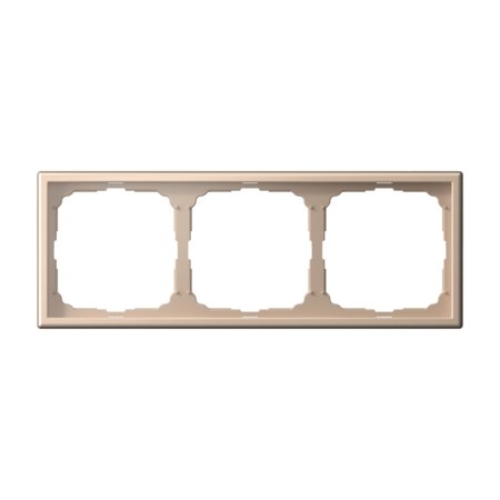 Рамка Systeme Electric ARTGALLERY 3 поста, цвет песочный, арт. GAL001203
