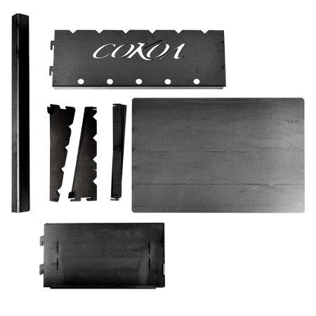 Мангал с сумкой складной Сокол-43 142х29,5х91 см 3 мм