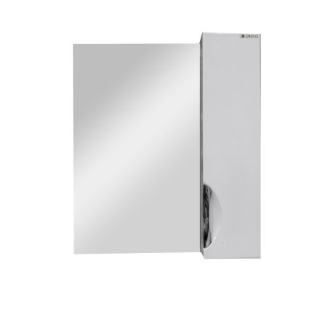 Шкаф-зеркало подвесной Мокко 70х60х15см белый