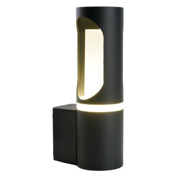 Светильник фасадный настенный Feron черный DH1101 GU10 1х15Вт