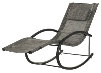 Лежак-качалка OLSA с1214 69х159х70см серый