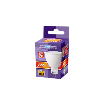 Лампа светодиодная Jazzway GU5.3 9Вт 5000К холодный белый MR16