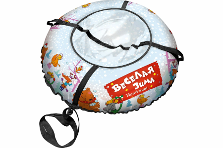 Тюбинг FaniSani Веселая зима 90 см