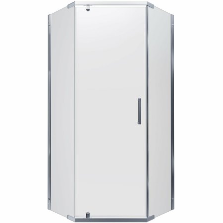 Ограждение душевое Тритон Дека-Хром 90х90х190см прозрачное стекло