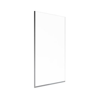 Штора на ванну Тритон Статик-хром 0,8х70см стекло цвет прозрачный