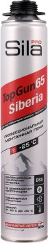Пена монтажная зимняя Sila TopGun Siberia под пистолет 850 мл