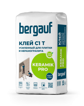 Клей для керамогранита Keramik Pro Bergauf 25 кг