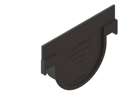 Заглушка для лотка Basic DN100 H120