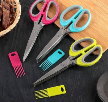 Ножницы кухонные Доляна 19см