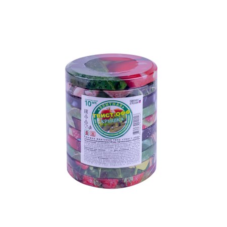 Набор крышек винтовая 100 мм Твист-офф 10 шт