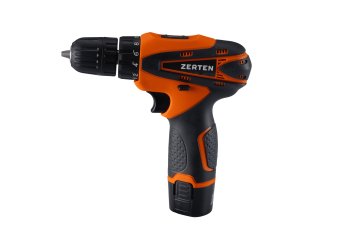 Дрель-шуруповерт аккумуляторная ZERTEN AV-12 Li-ion 12В 2x1,5Ач 32Нм