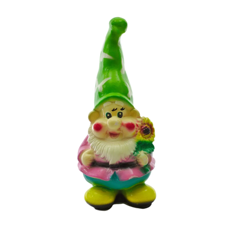 Садовая фигура Гном с подсолнухом  42см