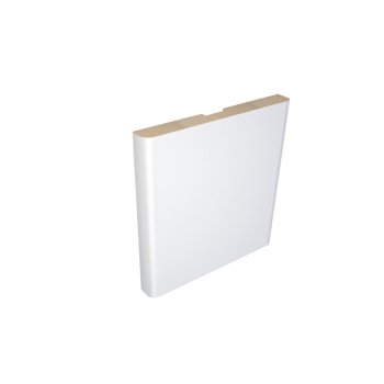 Наличник Сибирь Профиль 2150х70х8 мм белый покрытие на бумажной основе