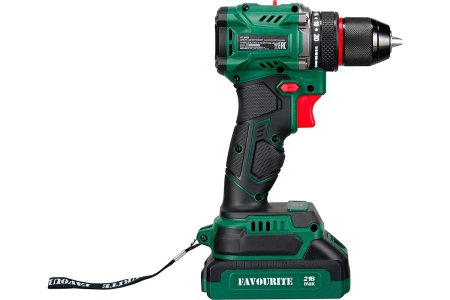 Дрель-шуруповерт аккумуляторная Favourite DC NB21 PROMO Li-lon 21В 2x2Ач 50Нм