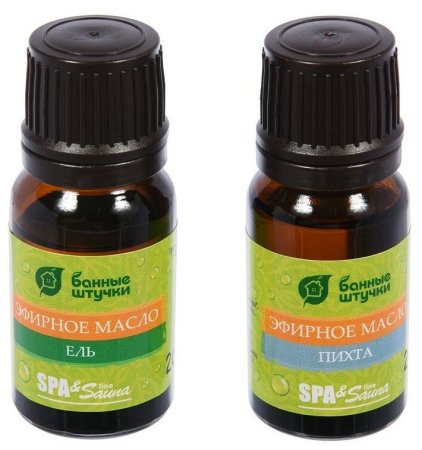 Эфирное масло  Ель/Пихта Банные штучки 2 шт, 10 мл