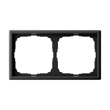 Рамка Systeme Electric ARTGALLERY 2 поста, цвет карбон, арт. GAL001002