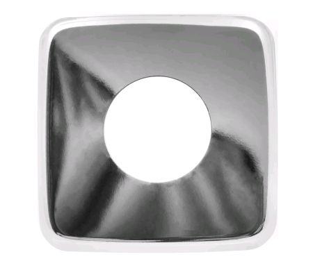 Отражатель квадратный MasterProf Ø3/4" нержавеющая сталь хром