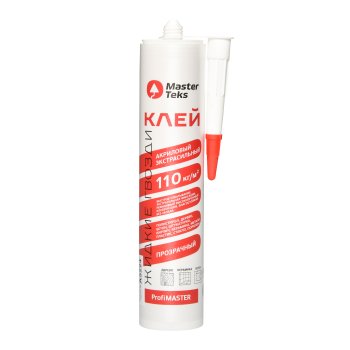 Клей экстрасильный MasterTeks ProfiMaster прозрачный 0,28 кг