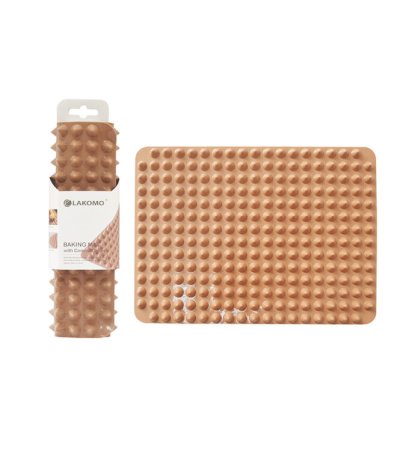 Коврик для выпечки LAKOMO Cook Charmy Rose силикон 27,8 х 20,4 см