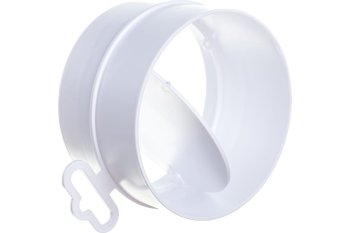 Соединитель для круглых каналов с обратным клапаном  Ø100мм ERA