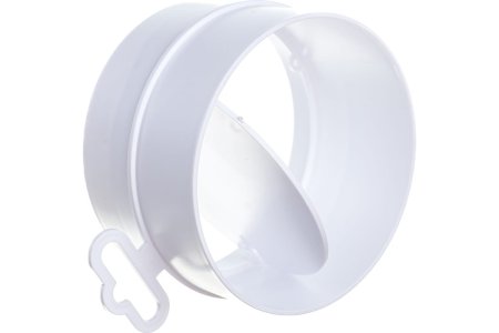 Соединитель для круглых каналов с обратным клапаном  Ø100мм ERA