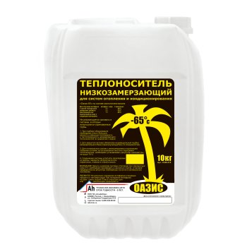 Теплоноситель этиленгликоль 10 кг ОАЗИС -65°